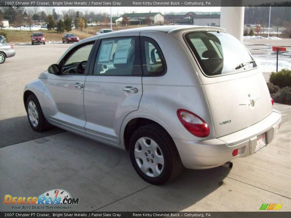 2007 Chrysler PT Cruiser Bright Silver Metallic / Pastel Slate Gray Photo #2