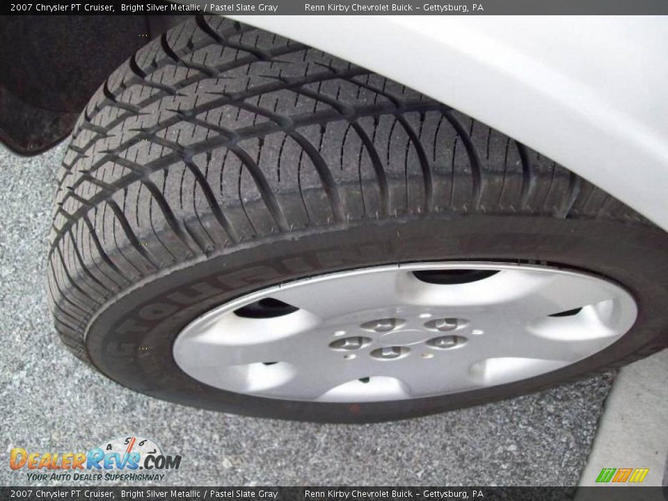 2007 Chrysler PT Cruiser Bright Silver Metallic / Pastel Slate Gray Photo #3