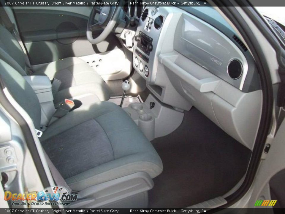 2007 Chrysler PT Cruiser Bright Silver Metallic / Pastel Slate Gray Photo #4
