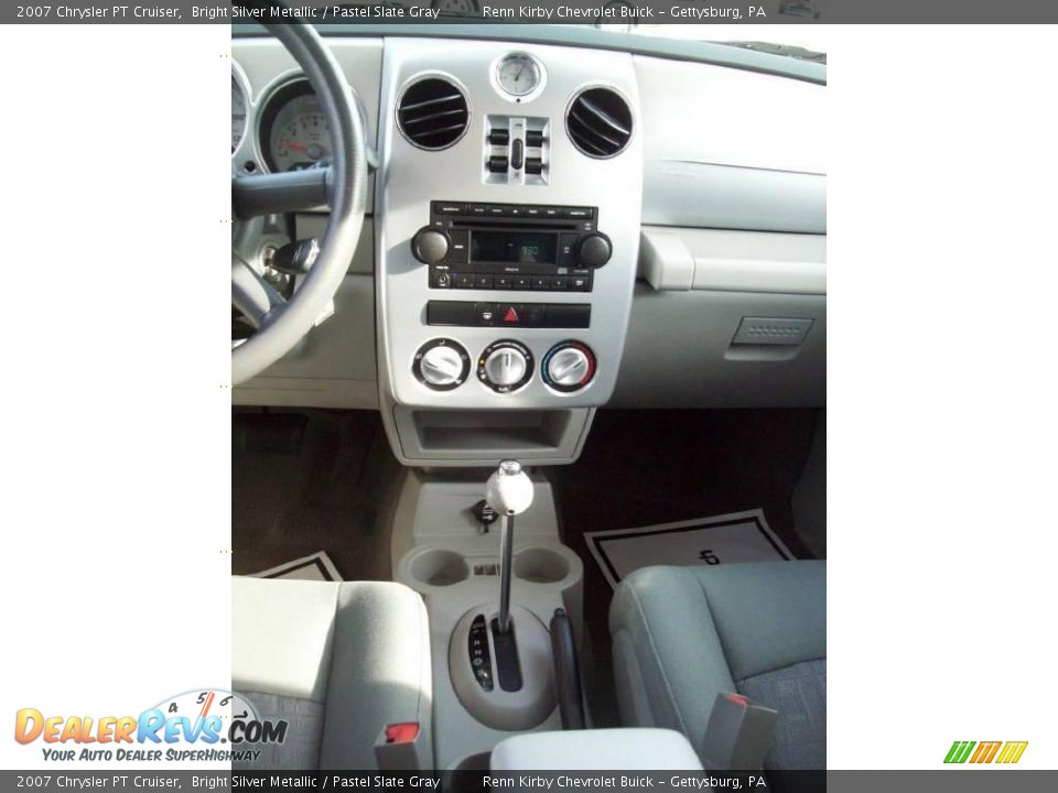 2007 Chrysler PT Cruiser Bright Silver Metallic / Pastel Slate Gray Photo #9