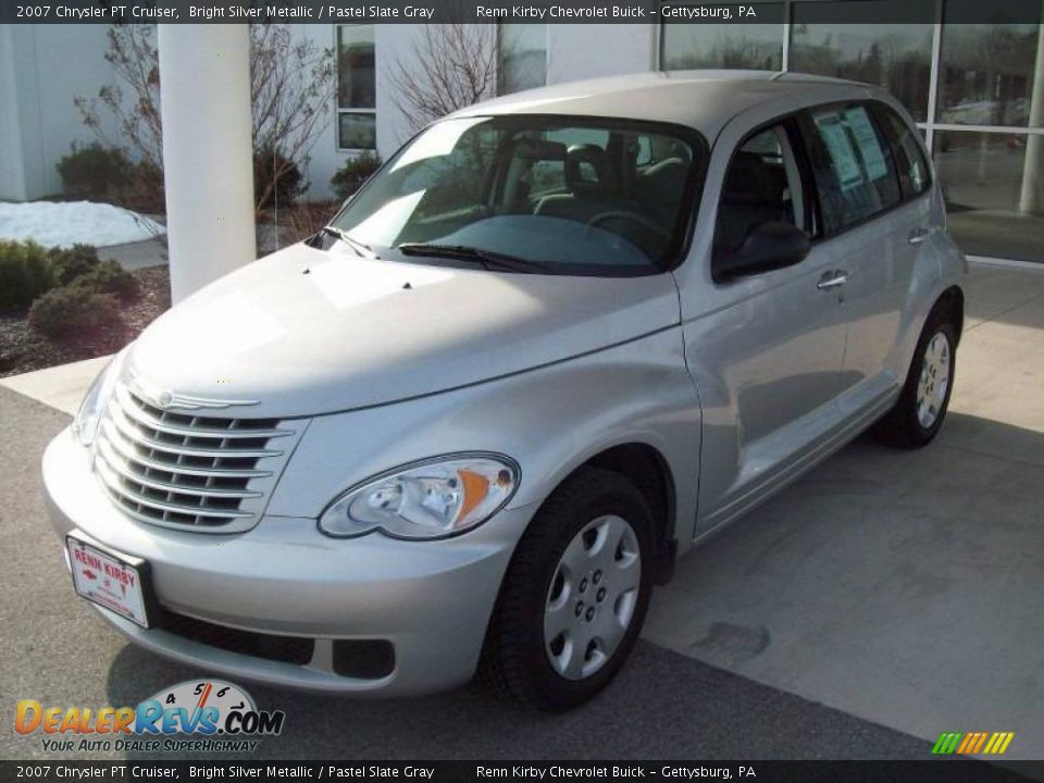 2007 Chrysler PT Cruiser Bright Silver Metallic / Pastel Slate Gray Photo #11