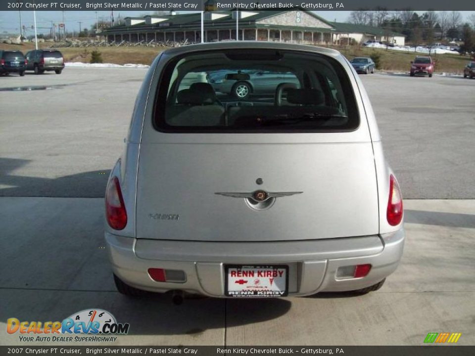 2007 Chrysler PT Cruiser Bright Silver Metallic / Pastel Slate Gray Photo #13