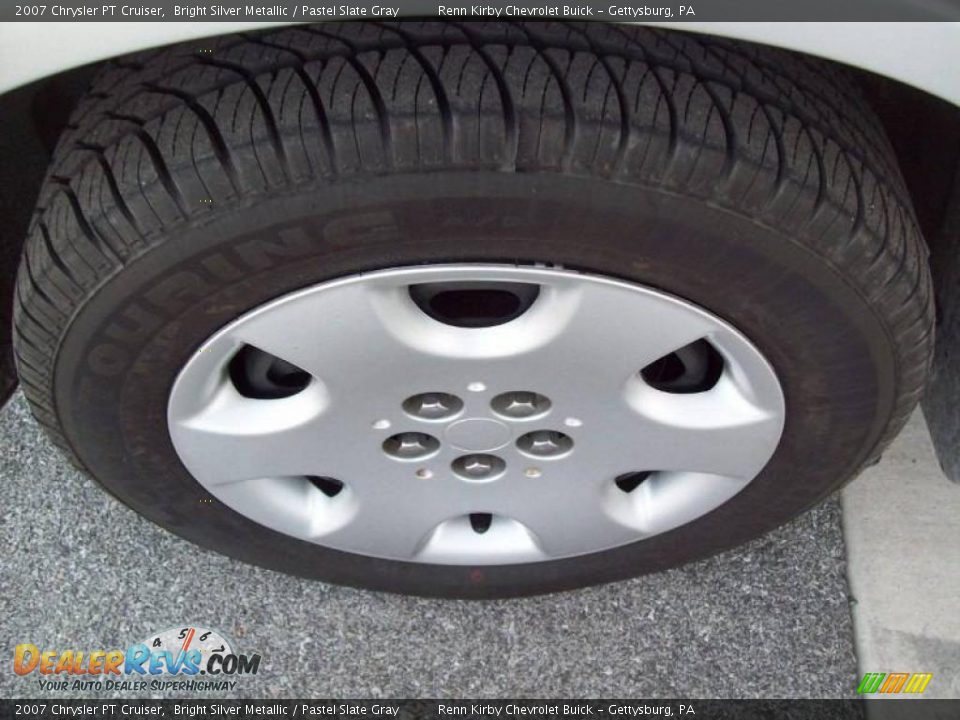 2007 Chrysler PT Cruiser Bright Silver Metallic / Pastel Slate Gray Photo #19
