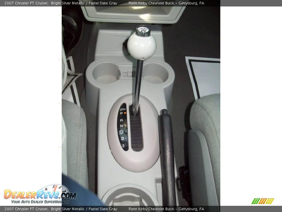 2007 Chrysler PT Cruiser Bright Silver Metallic / Pastel Slate Gray Photo #20