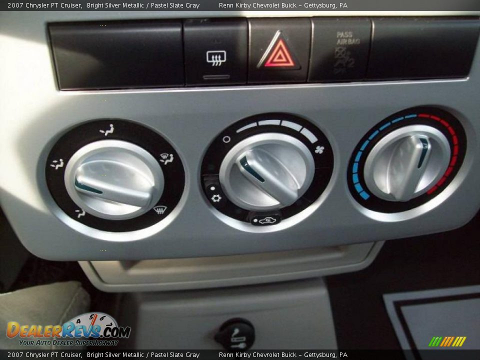 2007 Chrysler PT Cruiser Bright Silver Metallic / Pastel Slate Gray Photo #21