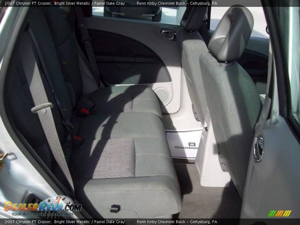 2007 Chrysler PT Cruiser Bright Silver Metallic / Pastel Slate Gray Photo #25