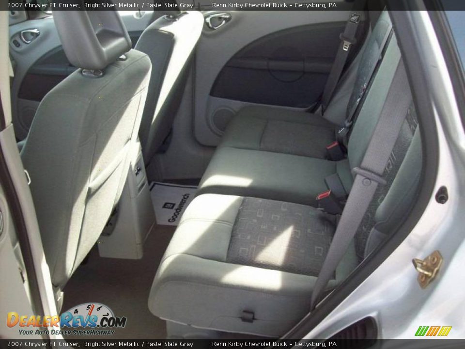 2007 Chrysler PT Cruiser Bright Silver Metallic / Pastel Slate Gray Photo #26