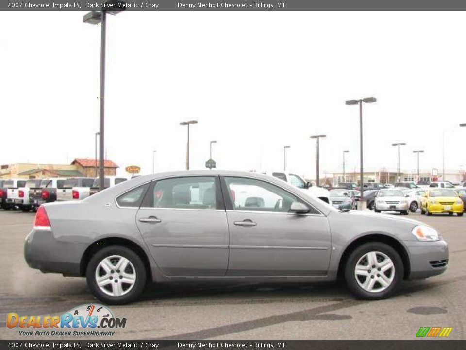 2007 Chevrolet Impala LS Dark Silver Metallic / Gray Photo #4