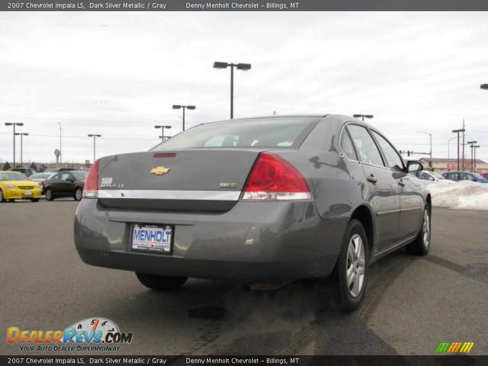 2007 Chevrolet Impala LS Dark Silver Metallic / Gray Photo #5