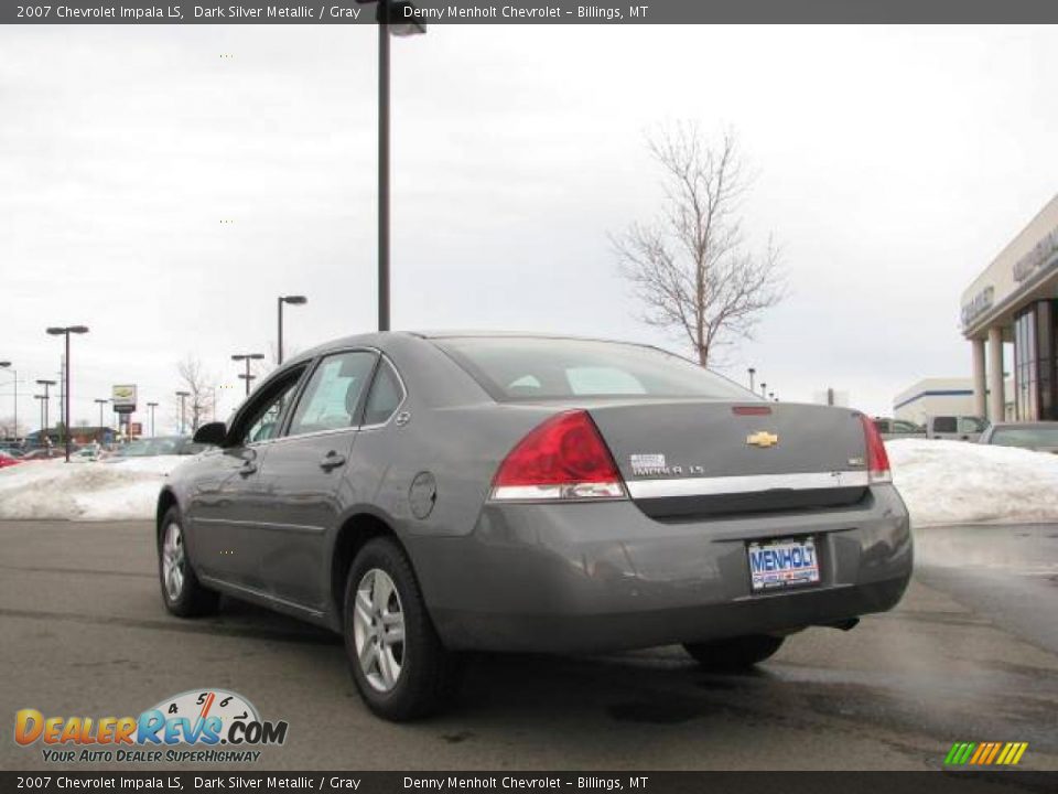 2007 Chevrolet Impala LS Dark Silver Metallic / Gray Photo #6