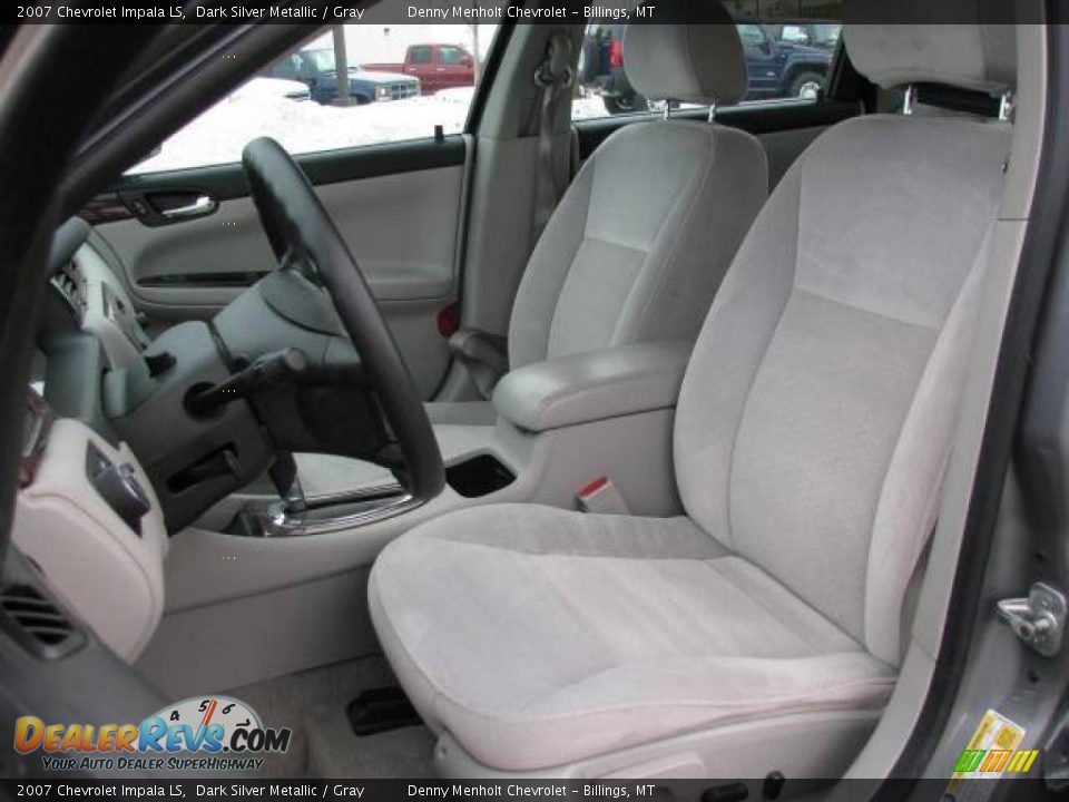 2007 Chevrolet Impala LS Dark Silver Metallic / Gray Photo #8