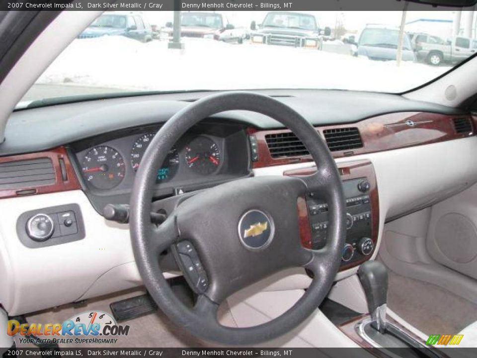 2007 Chevrolet Impala LS Dark Silver Metallic / Gray Photo #9