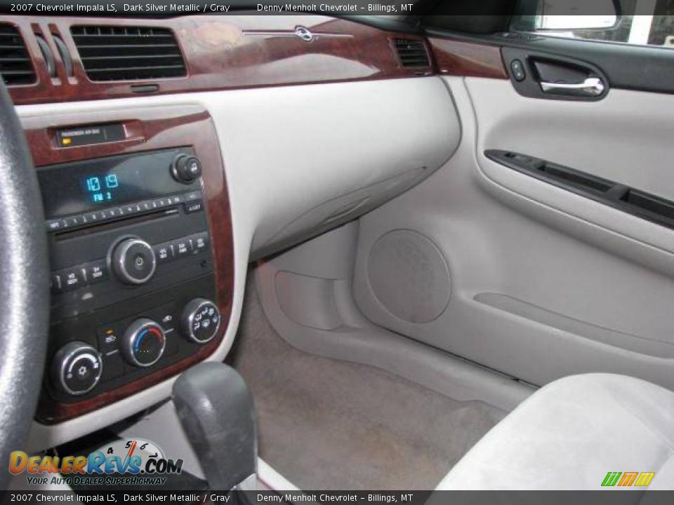 2007 Chevrolet Impala LS Dark Silver Metallic / Gray Photo #10