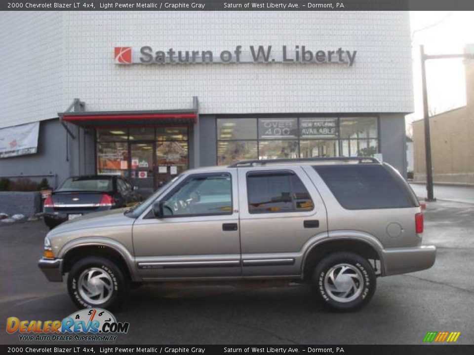 2000 Chevrolet Blazer LT 4x4 Light Pewter Metallic / Graphite Gray Photo #1