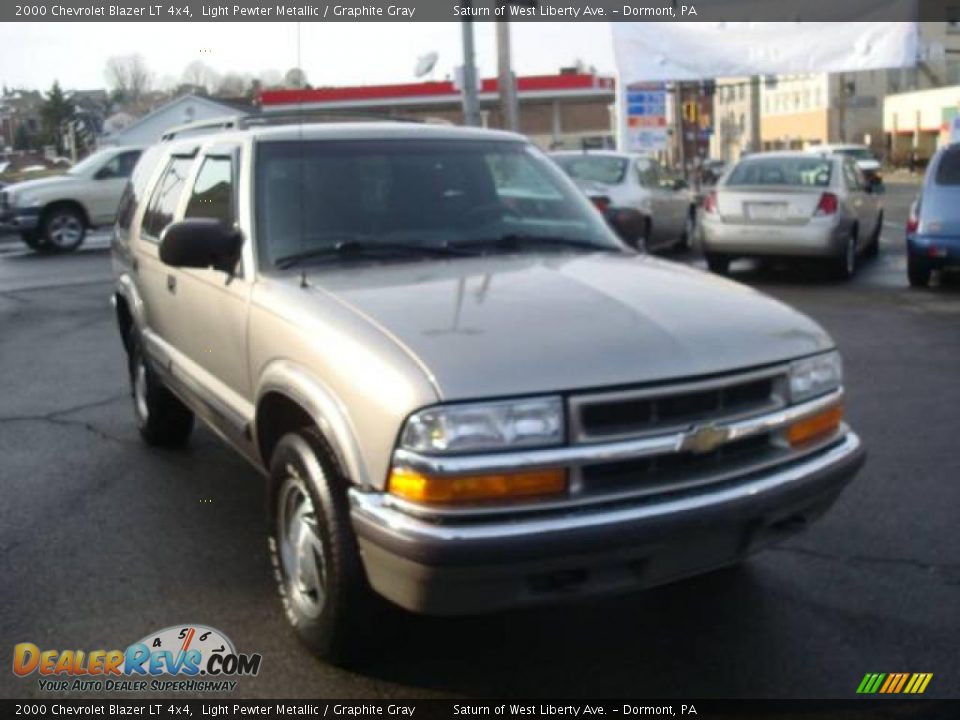2000 Chevrolet Blazer LT 4x4 Light Pewter Metallic / Graphite Gray Photo #5