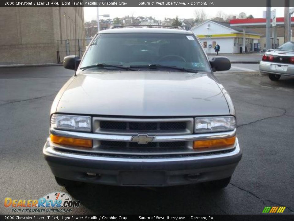 2000 Chevrolet Blazer LT 4x4 Light Pewter Metallic / Graphite Gray Photo #6