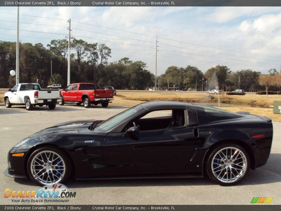 2009 Chevrolet Corvette ZR1 Black / Ebony Photo #2