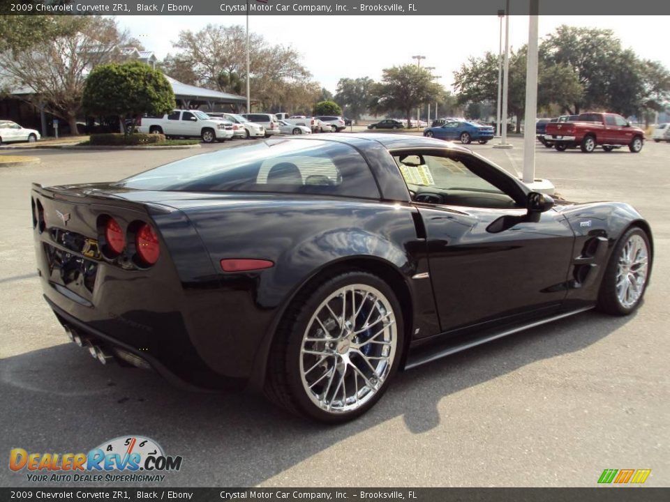 2009 Chevrolet Corvette ZR1 Black / Ebony Photo #9