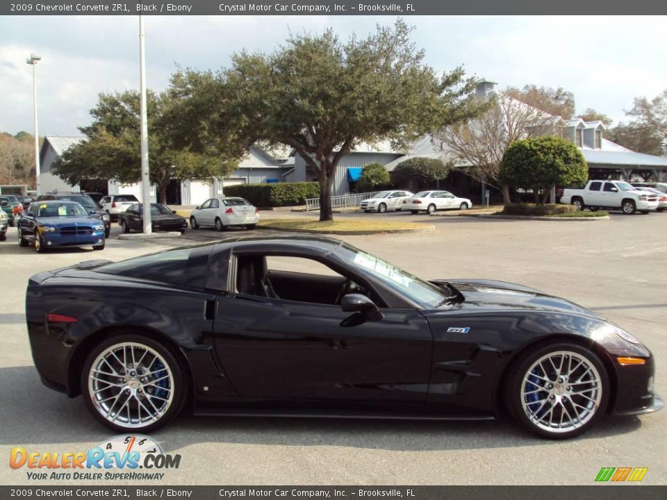 2009 Chevrolet Corvette ZR1 Black / Ebony Photo #10