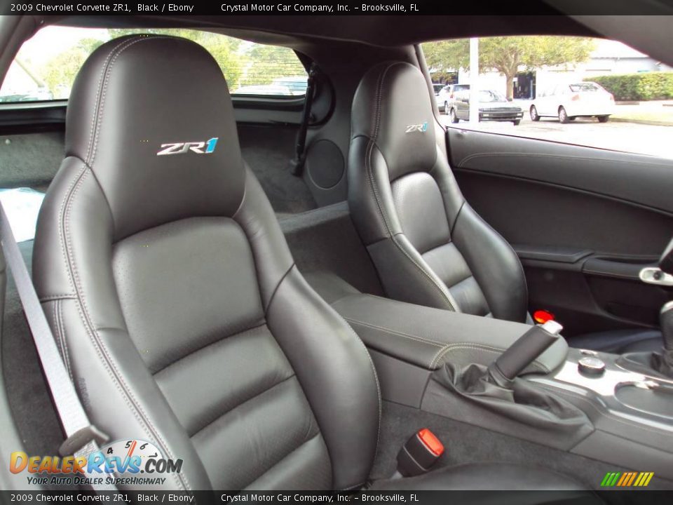 2009 Chevrolet Corvette ZR1 Black / Ebony Photo #12