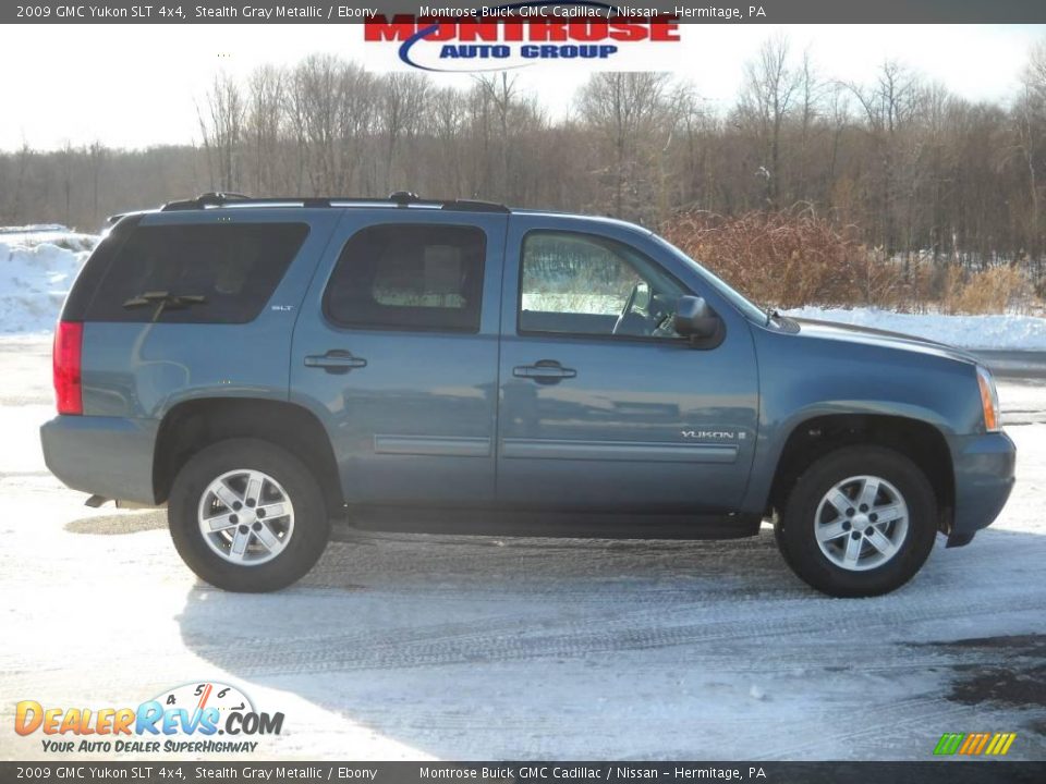 2009 GMC Yukon SLT 4x4 Stealth Gray Metallic / Ebony Photo #1