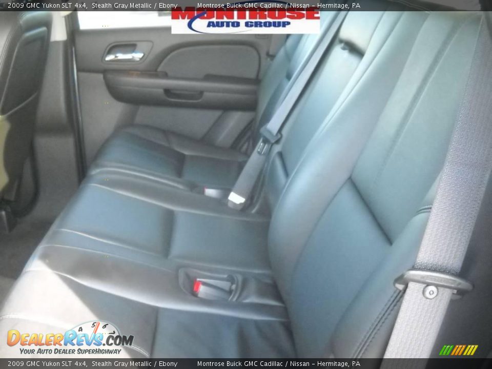 2009 GMC Yukon SLT 4x4 Stealth Gray Metallic / Ebony Photo #14