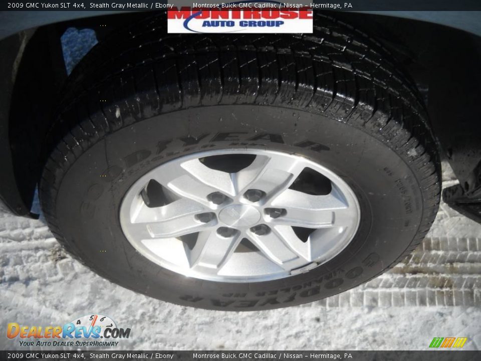 2009 GMC Yukon SLT 4x4 Stealth Gray Metallic / Ebony Photo #18