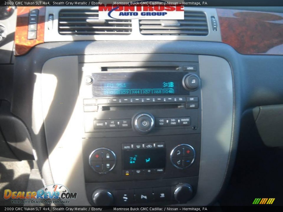 2009 GMC Yukon SLT 4x4 Stealth Gray Metallic / Ebony Photo #27