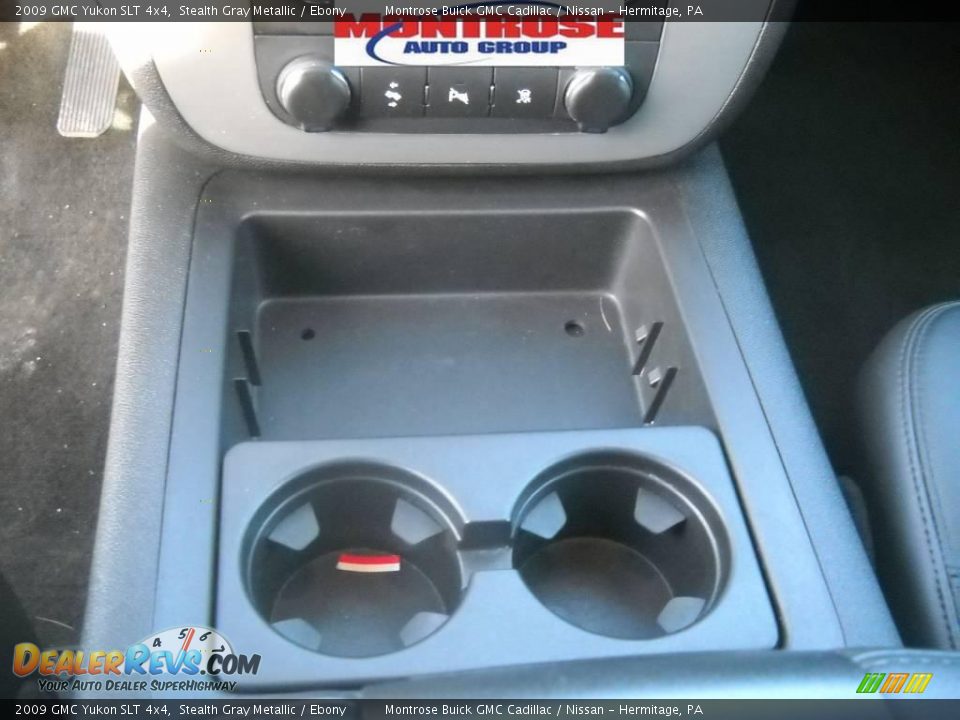 2009 GMC Yukon SLT 4x4 Stealth Gray Metallic / Ebony Photo #28
