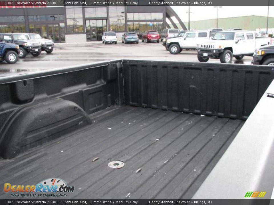 2002 Chevrolet Silverado 2500 LT Crew Cab 4x4 Summit White / Medium Gray Photo #8