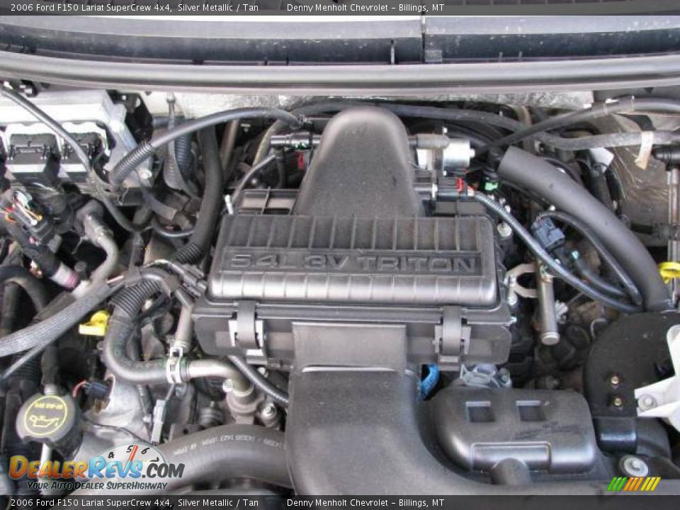 2006 Ford F150 Lariat SuperCrew 4x4 Silver Metallic / Tan Photo #15