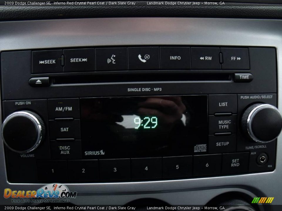 2009 Dodge Challenger SE Inferno Red Crystal Pearl Coat / Dark Slate Gray Photo #20