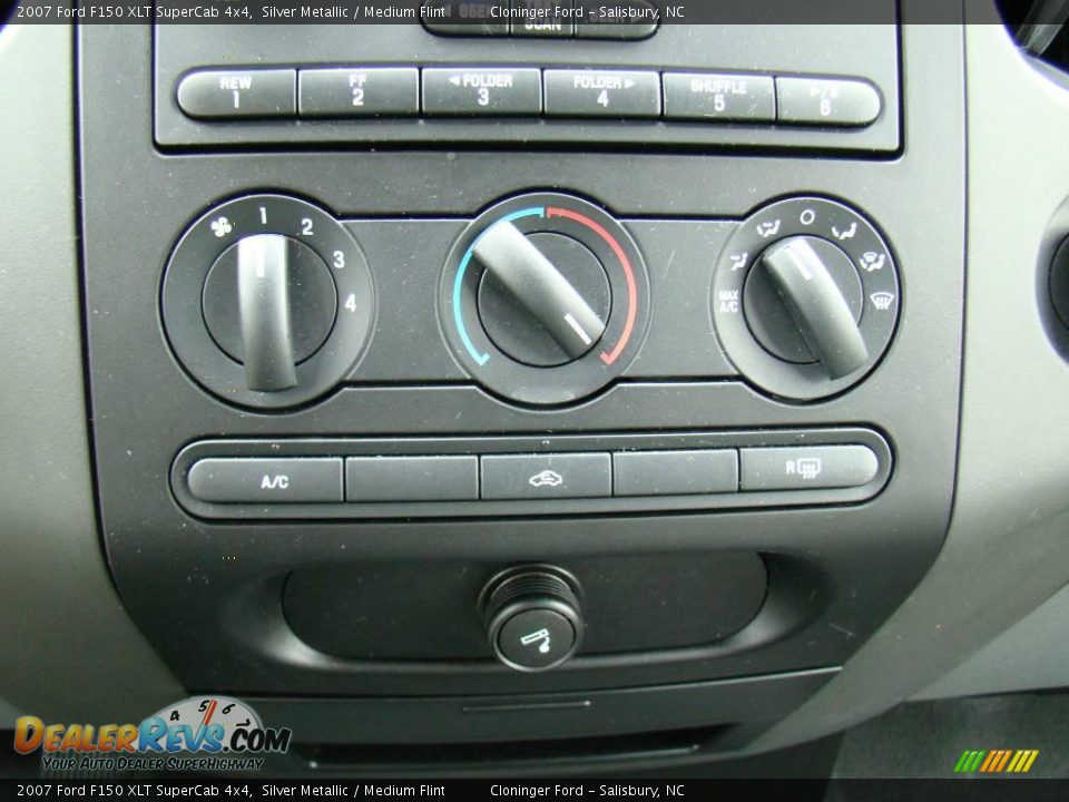 2007 Ford F150 XLT SuperCab 4x4 Silver Metallic / Medium Flint Photo #20