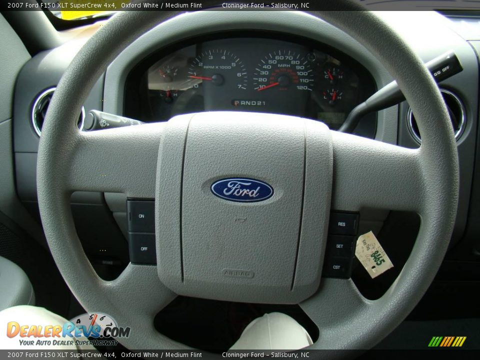 2007 Ford F150 XLT SuperCrew 4x4 Oxford White / Medium Flint Photo #18