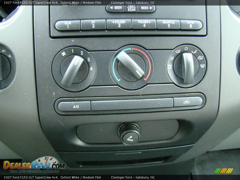 2007 Ford F150 XLT SuperCrew 4x4 Oxford White / Medium Flint Photo #20