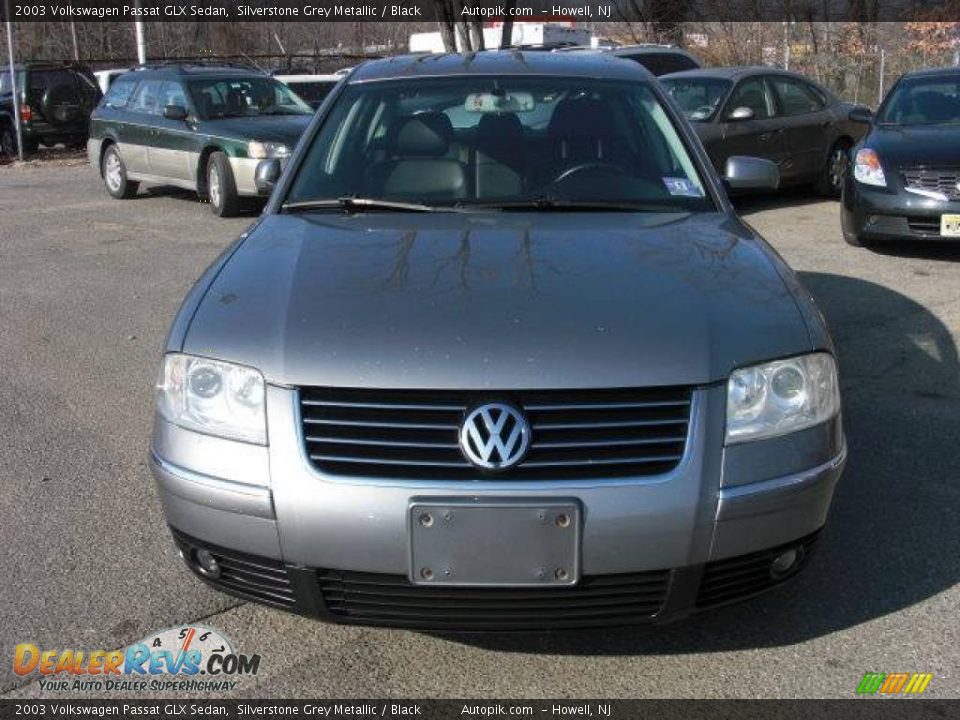 2003 Volkswagen Passat GLX Sedan Silverstone Grey Metallic / Black Photo #1