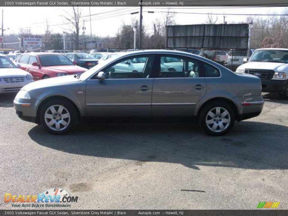 2003 Volkswagen Passat GLX Sedan Silverstone Grey Metallic / Black Photo #8