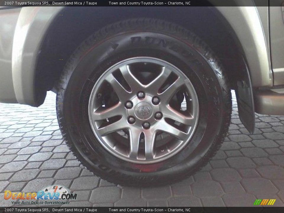 2007 Toyota Sequoia SR5 Desert Sand Mica / Taupe Photo #3