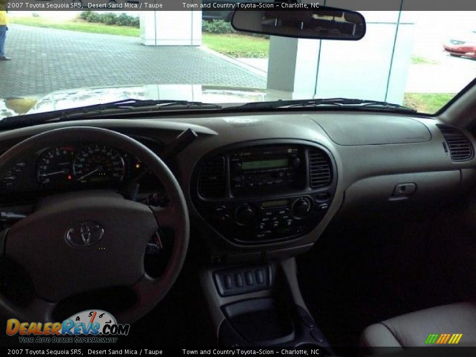 2007 Toyota Sequoia SR5 Desert Sand Mica / Taupe Photo #5