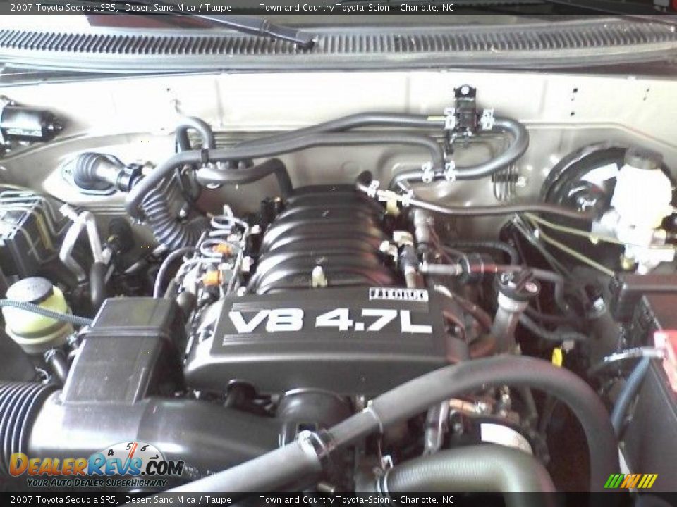 2007 Toyota Sequoia SR5 Desert Sand Mica / Taupe Photo #19