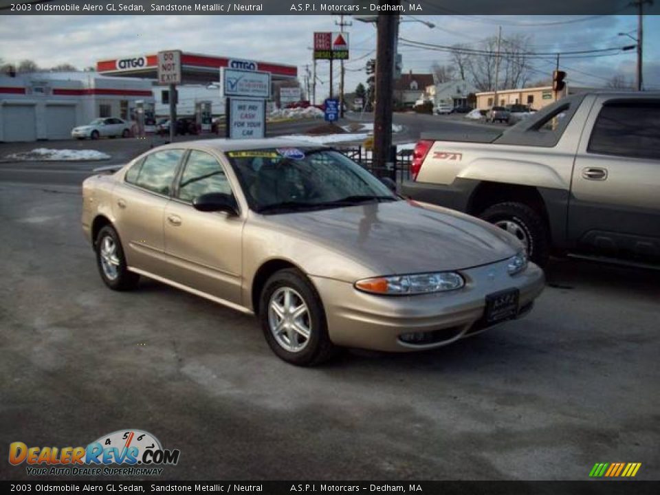 2003 Oldsmobile Alero GL Sedan Sandstone Metallic / Neutral Photo #1
