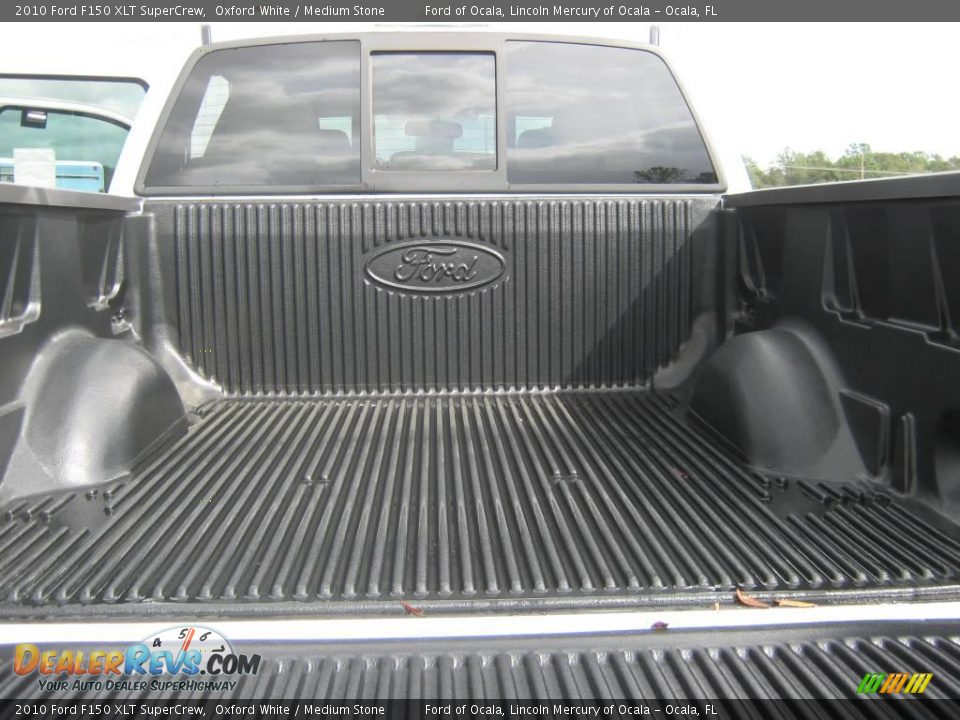 2010 Ford F150 XLT SuperCrew Oxford White / Medium Stone Photo #7