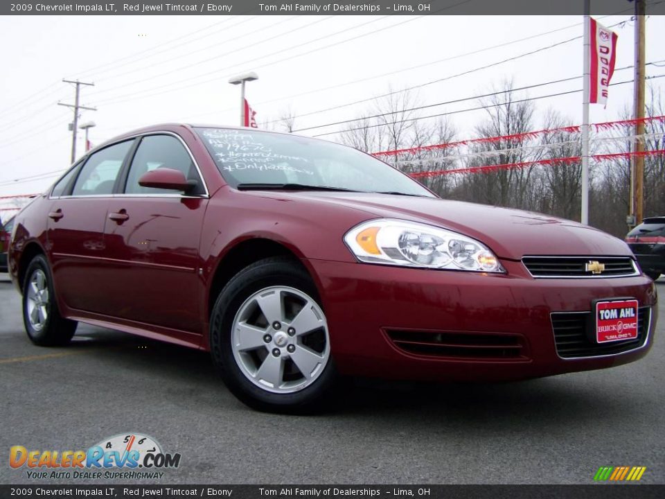 2009 Chevrolet Impala LT Red Jewel Tintcoat / Ebony Photo #1