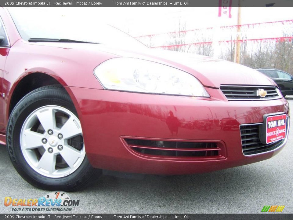 2009 Chevrolet Impala LT Red Jewel Tintcoat / Ebony Photo #2