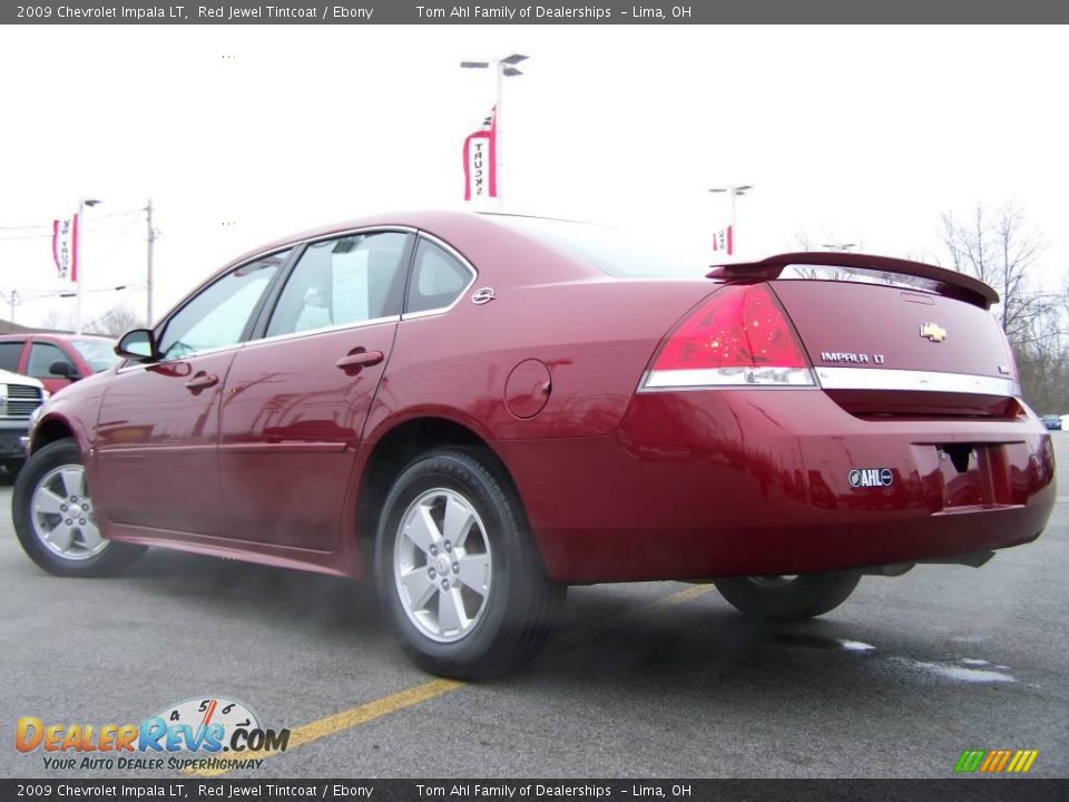 2009 Chevrolet Impala LT Red Jewel Tintcoat / Ebony Photo #4