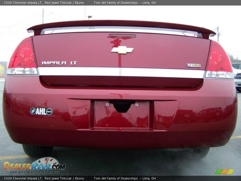 2009 Chevrolet Impala LT Red Jewel Tintcoat / Ebony Photo #6
