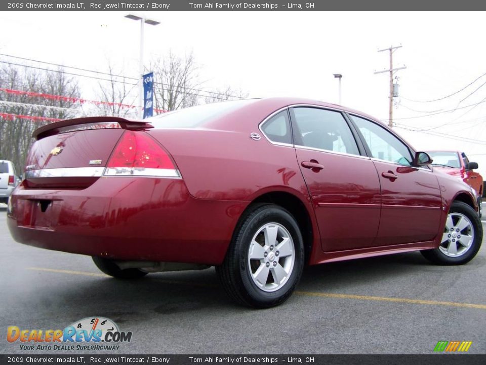 2009 Chevrolet Impala LT Red Jewel Tintcoat / Ebony Photo #7