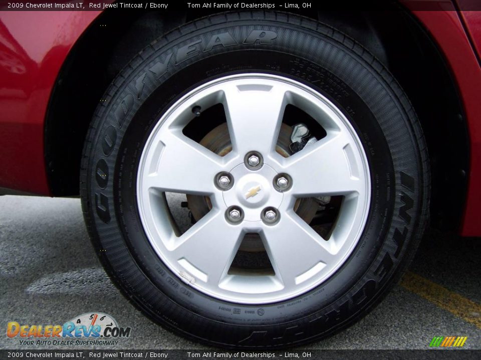 2009 Chevrolet Impala LT Red Jewel Tintcoat / Ebony Photo #8