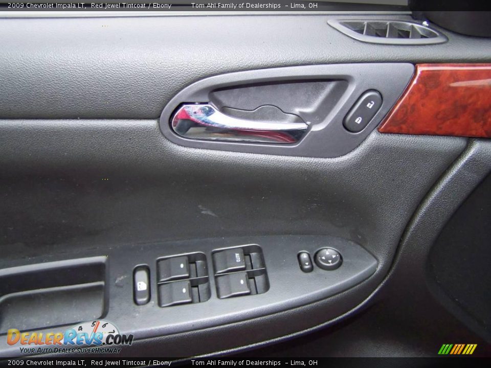 2009 Chevrolet Impala LT Red Jewel Tintcoat / Ebony Photo #12