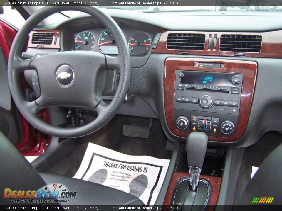 2009 Chevrolet Impala LT Red Jewel Tintcoat / Ebony Photo #16